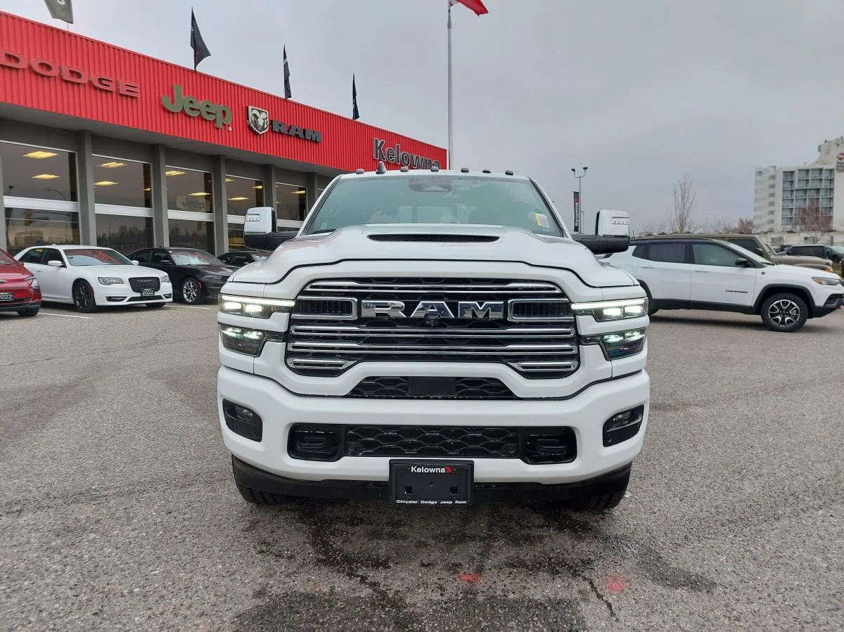 New 2026 White RAM Laramie image 2