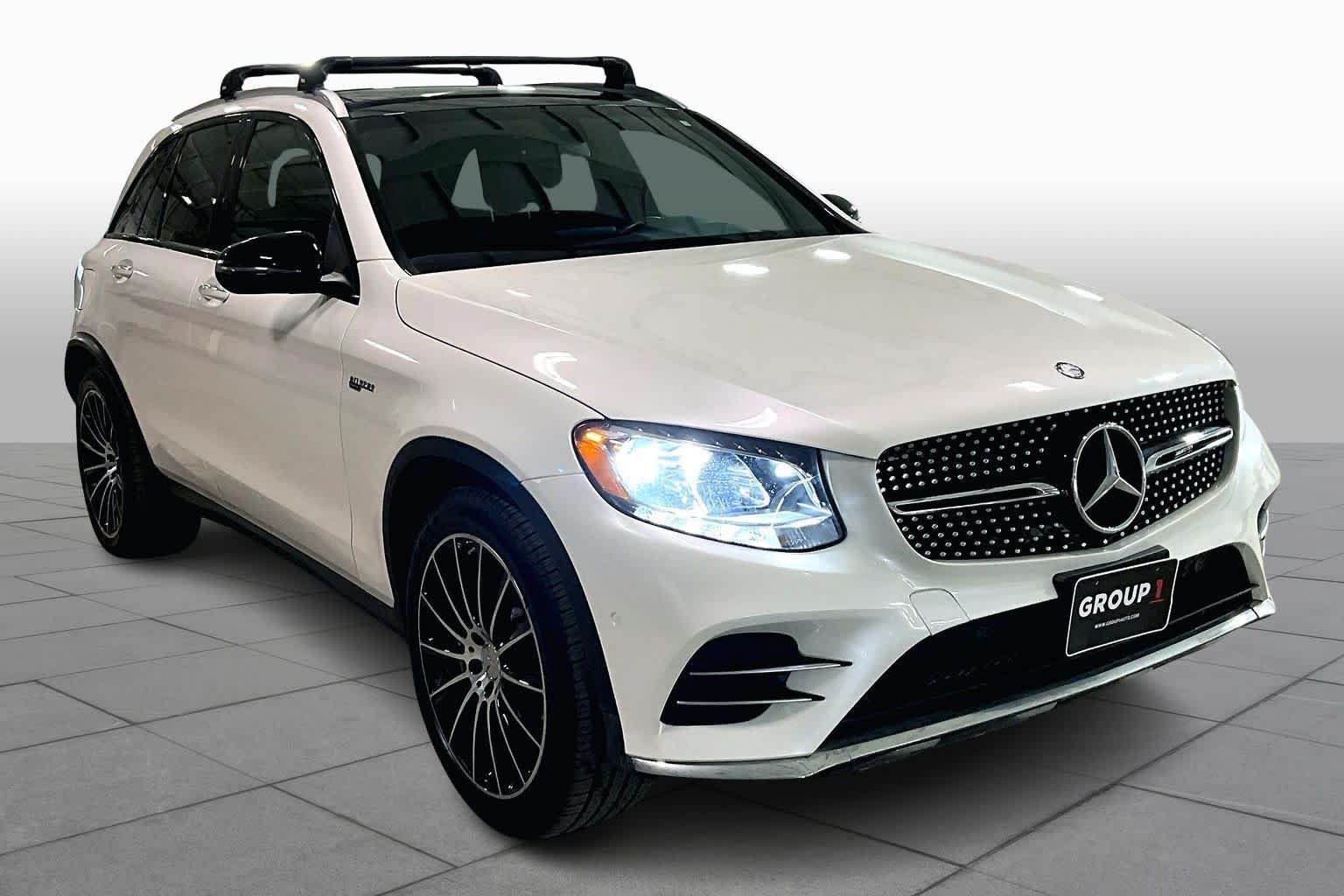 Used 2017 designo Diamond White Metallic Mercedes-Benz AMG® GLC 43 image 3