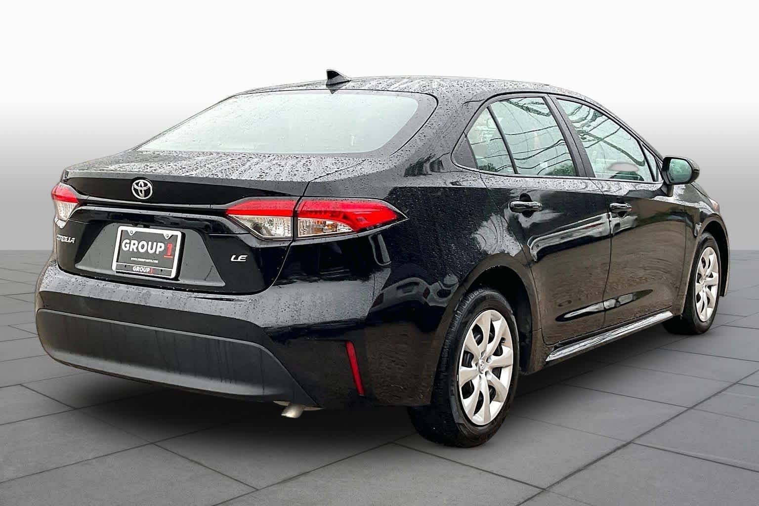Used 2024 Midnight Black Metallic Toyota LE image 13