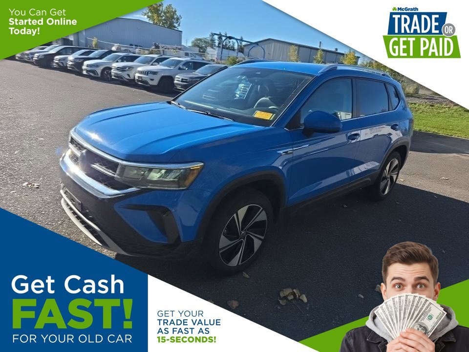 Used 2023 Blue Volkswagen 1.5T SE image 1