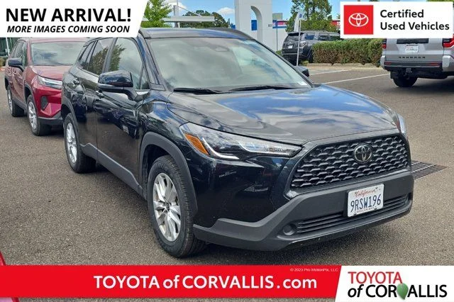 Certified Used 2025 Black Toyota LE image 1