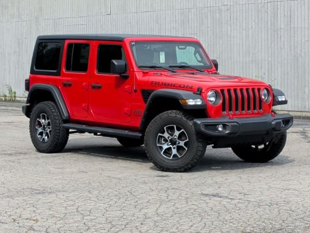 Used 2021 Red Jeep Unlimited Rubicon image 12