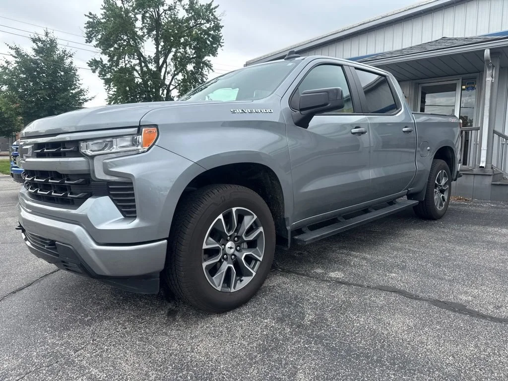 Used 2024 Sterling Gray Metallic Chevrolet RST image 3