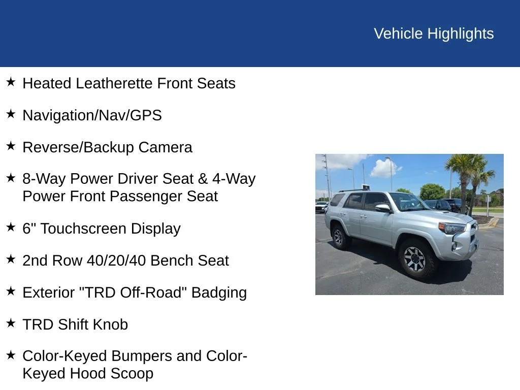 Used 2019 Classic Silver Metallic Toyota TRD Off-Road Premium image 7