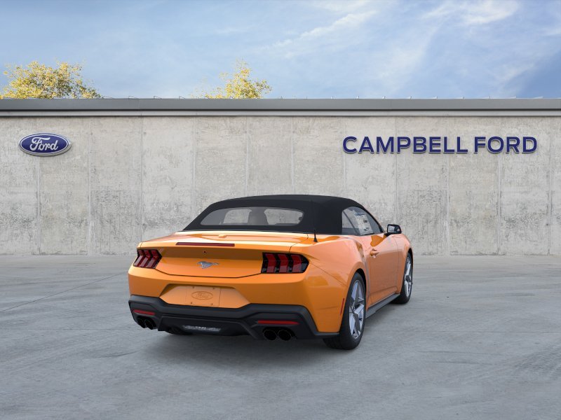 New 2026 Orange Fury Metallic Tri-coat Ford EcoBoost® Convertible image 16