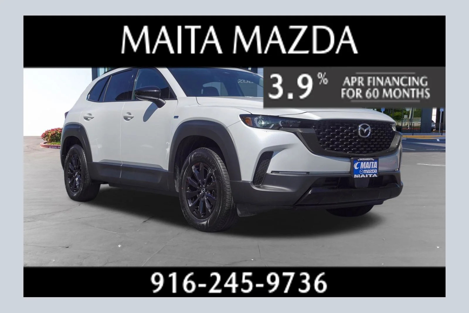 Certified Used 2025 Wind Chill Pearl Mazda Premium image 1