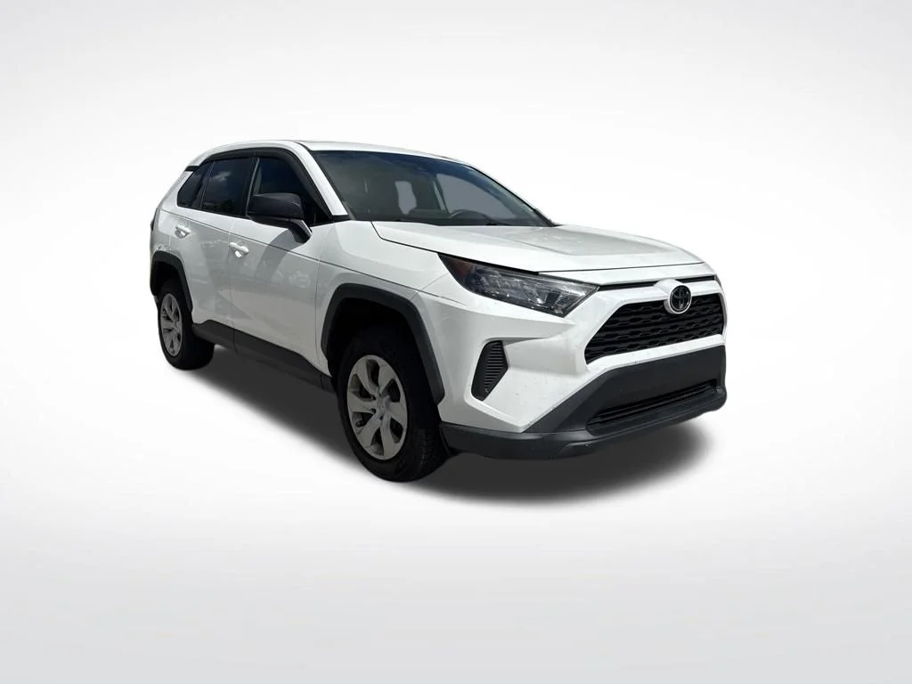 Certified Used 2022 White Toyota LE image 2