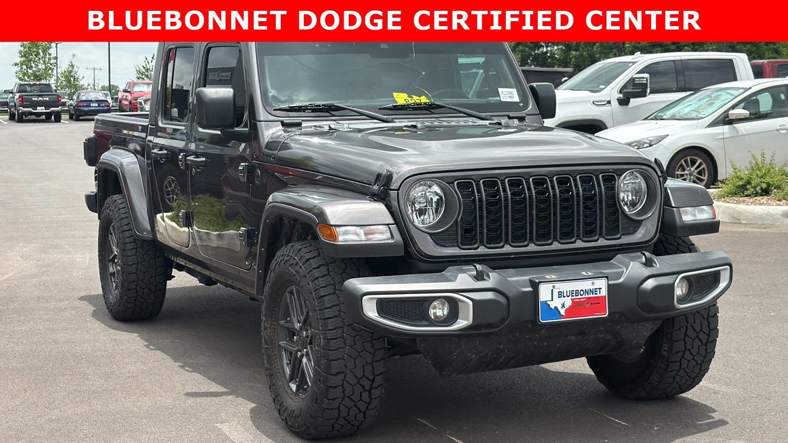 Certified Used 2024 Granite Crystal Metallic Clearcoat Jeep Sport S image 3