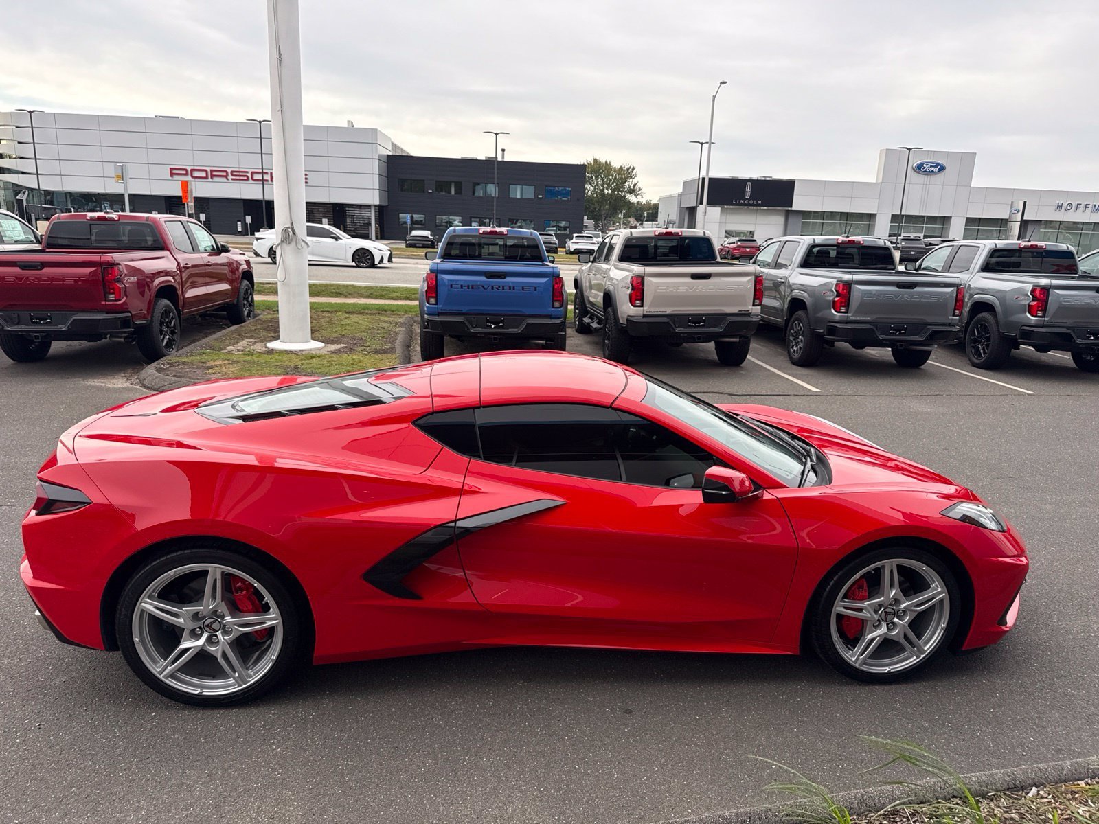 Used 2023 TORCH RED Chevrolet 2LT image 4