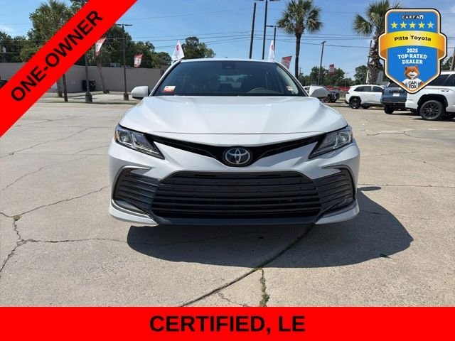 Used 2023 White Toyota LE image 2