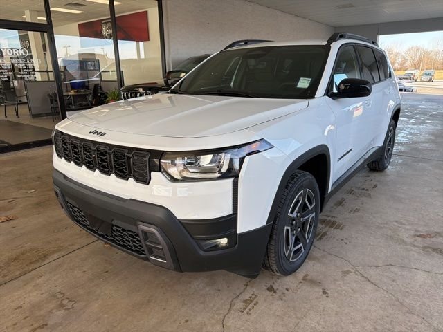 New 2026 Bright White Clear-Coat Exterior Paint Jeep Laredo image 2
