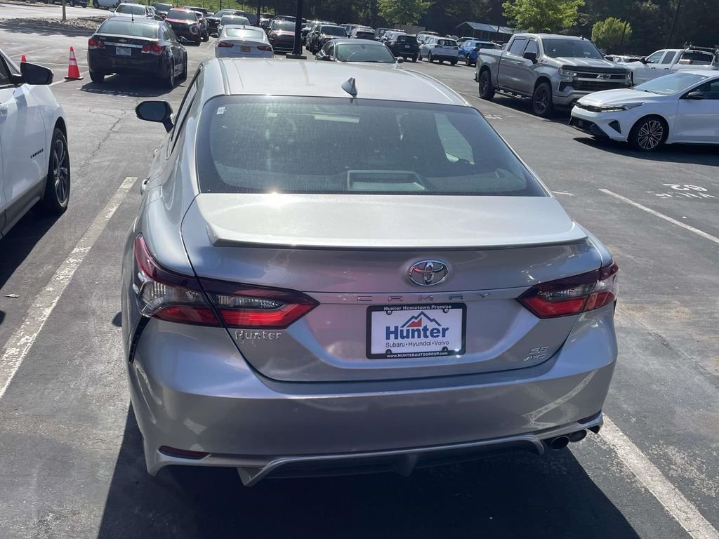 Used 2024 Celestial Silver Metallic Toyota SE image 5