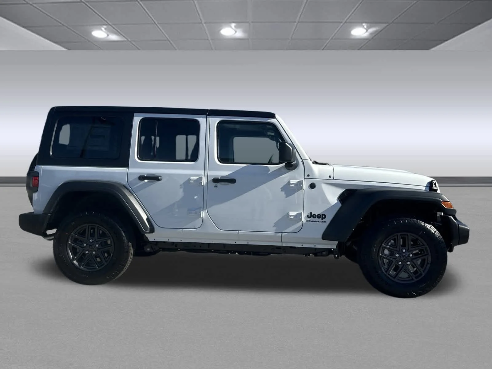 New 2026 Bright White Clear-Coat Exterior Paint Jeep Sport S image 8