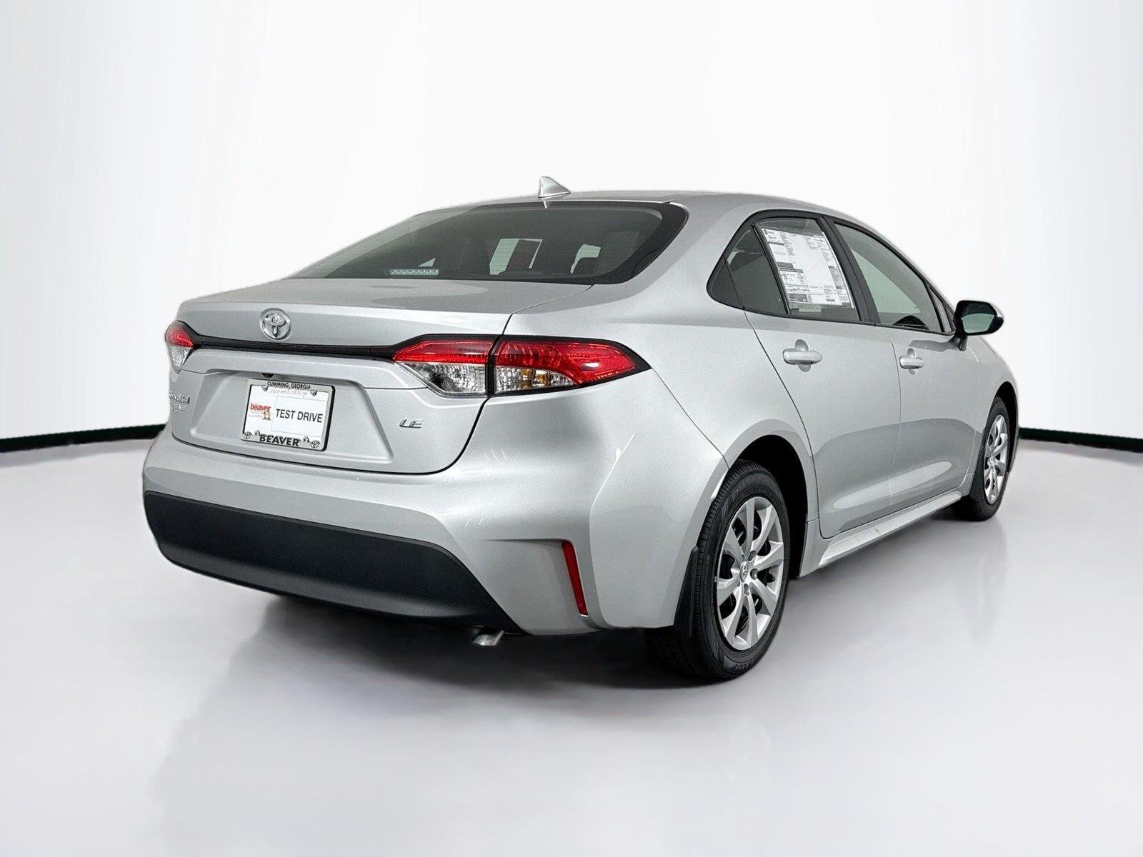 New 2026 Classic Silver Metallic Toyota LE image 6