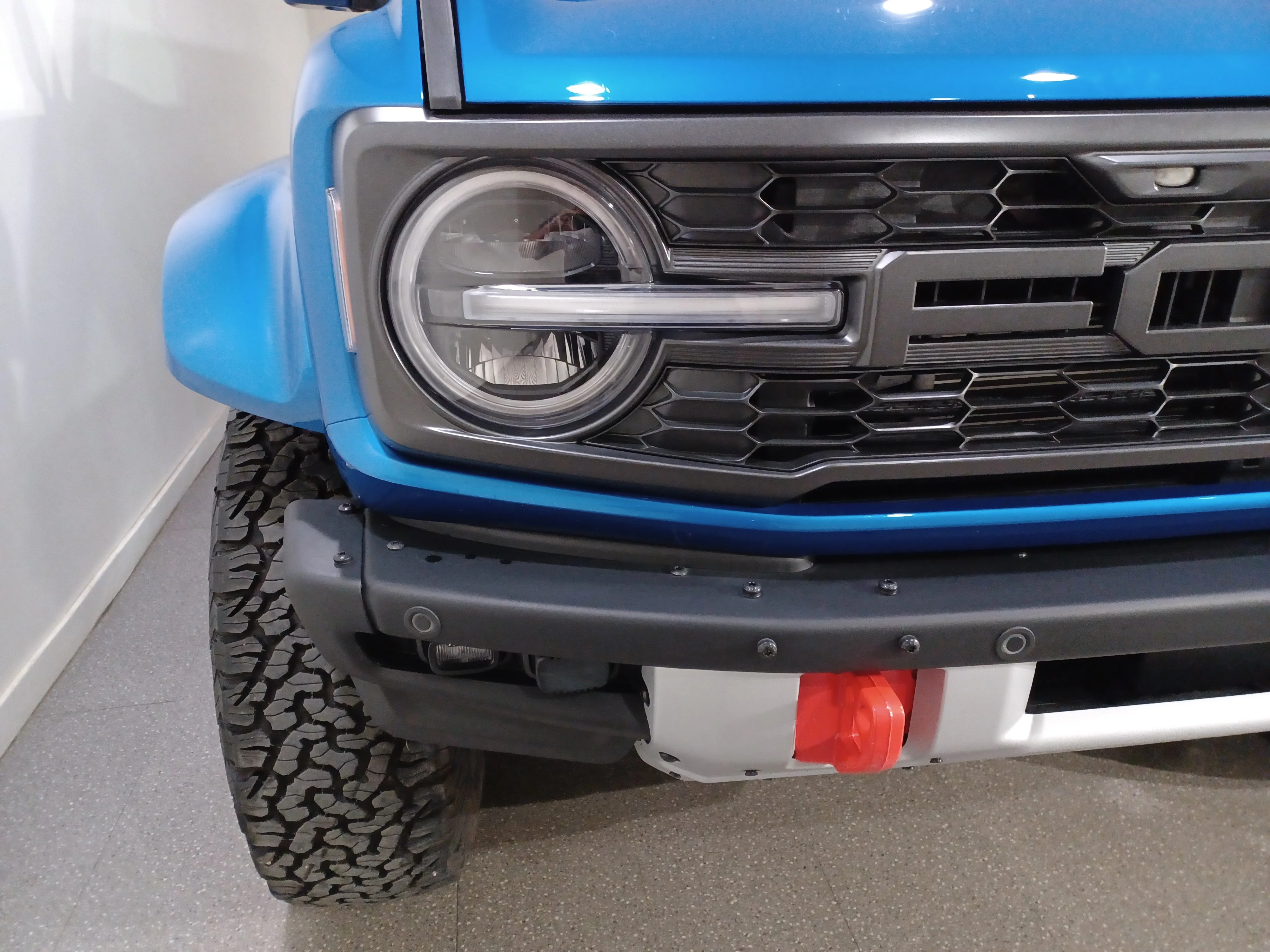 Certified Used 2024 Velocity Blue Metallic Ford Raptor 4x4*418HP!! | 37in Tires | Adaptive Cruise | Nav | 360 Cam | Htd Suede Seats | B&O Sound image 4