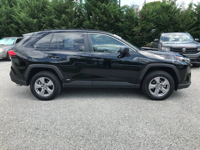 Certified Used 2025 Midnight Black Metallic Toyota Hybrid LE image 8