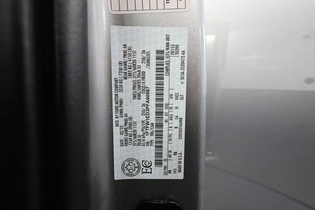 Used 2023 Silver Ford Platinum image 55