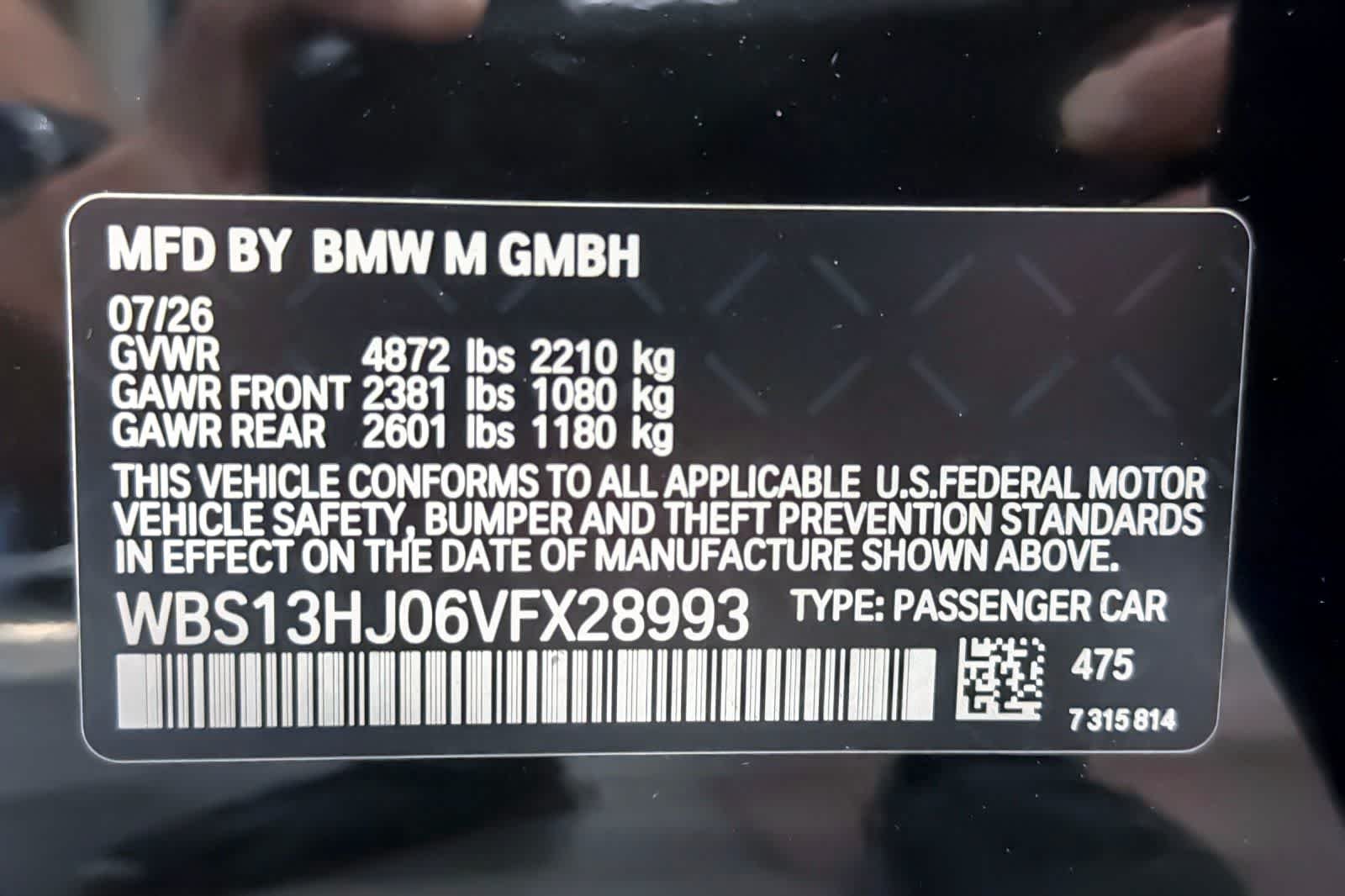 New 2027 Black Sapphire Metallic BMW  image 26
