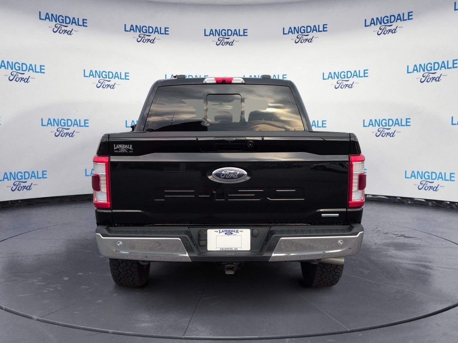Used 2022 Agate Black Metallic Ford Lariat image 8
