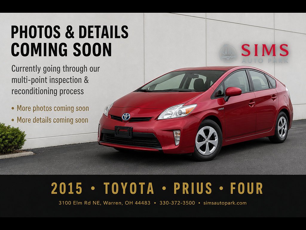 2015 Toyota Prius Four FWD photo