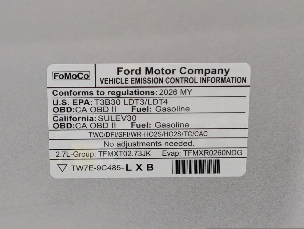 New 2026 Iconic Silver Metallic Ford STX® image 26
