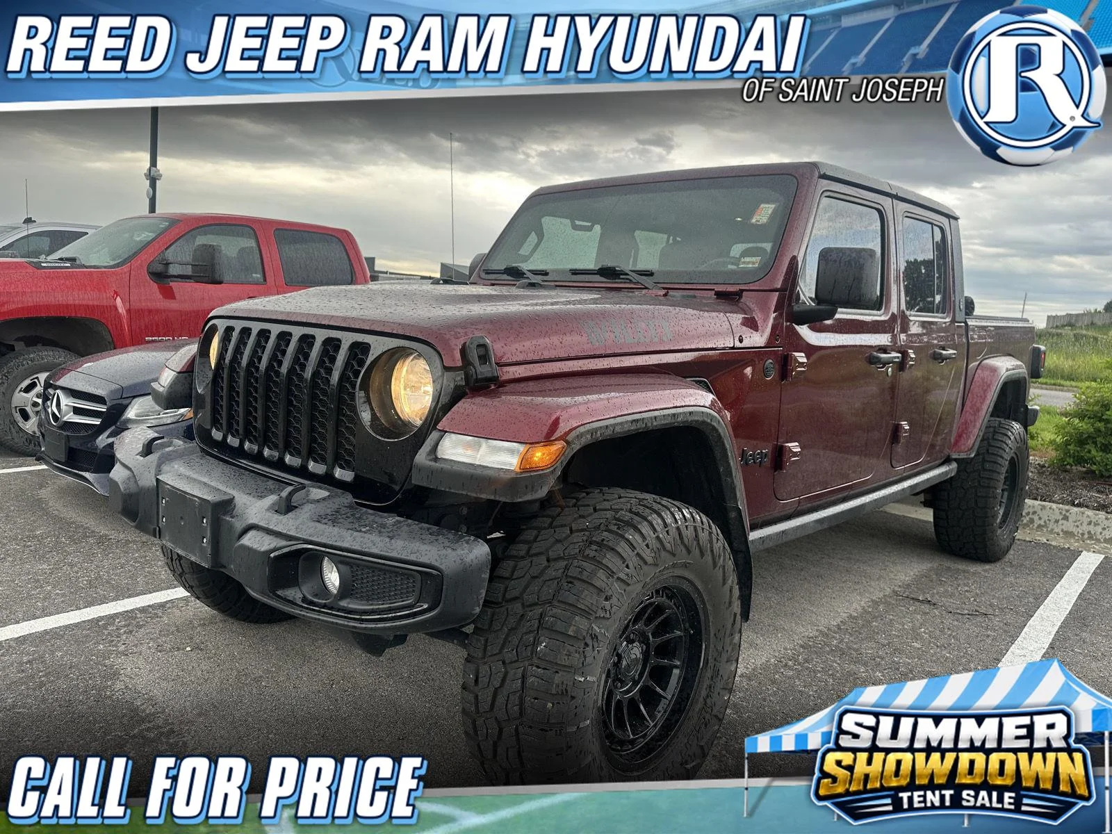 Used 2021 Snazzberry Pearlcoat Jeep Willys image 1