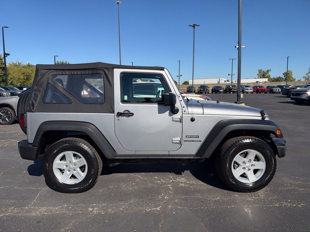 Used 2016 Jeep Wrangler Sport S with VIN 1C4GJWAG3GL224138 for sale in Clarksville, IN