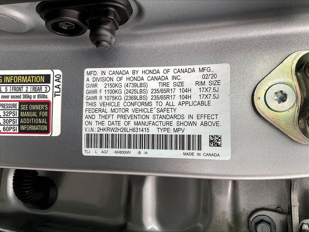 Used 2020 Lunar Silver Metallic Honda LX image 35