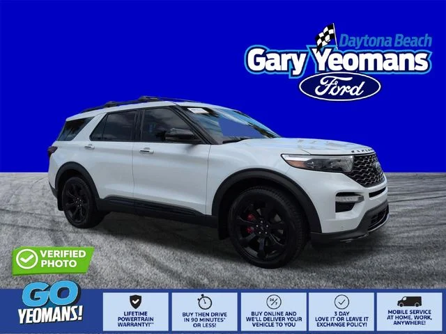 Certified Used 2023 Star White Ford ST image 1