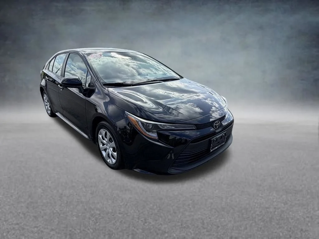 Used 2025 Black Toyota LE image 8