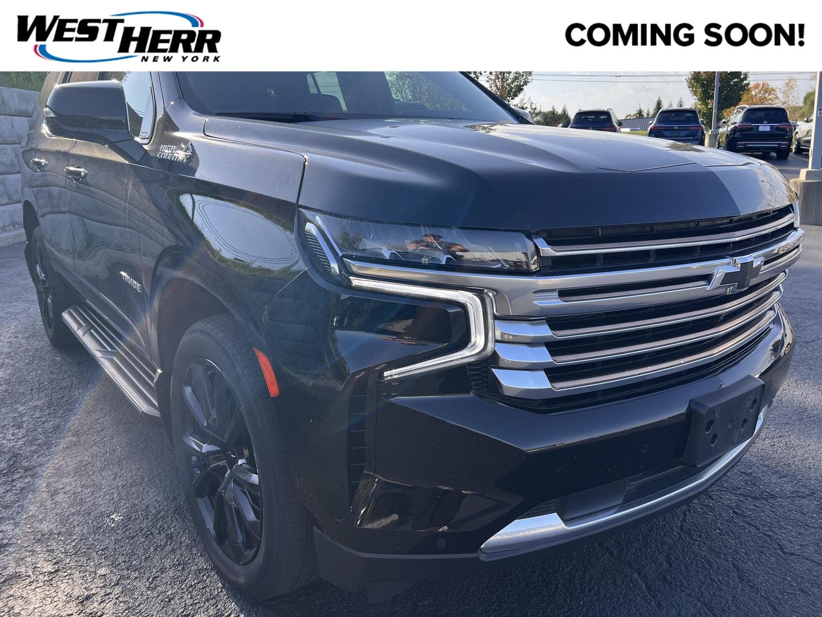 Used 2023 Black Chevrolet High Country image 1