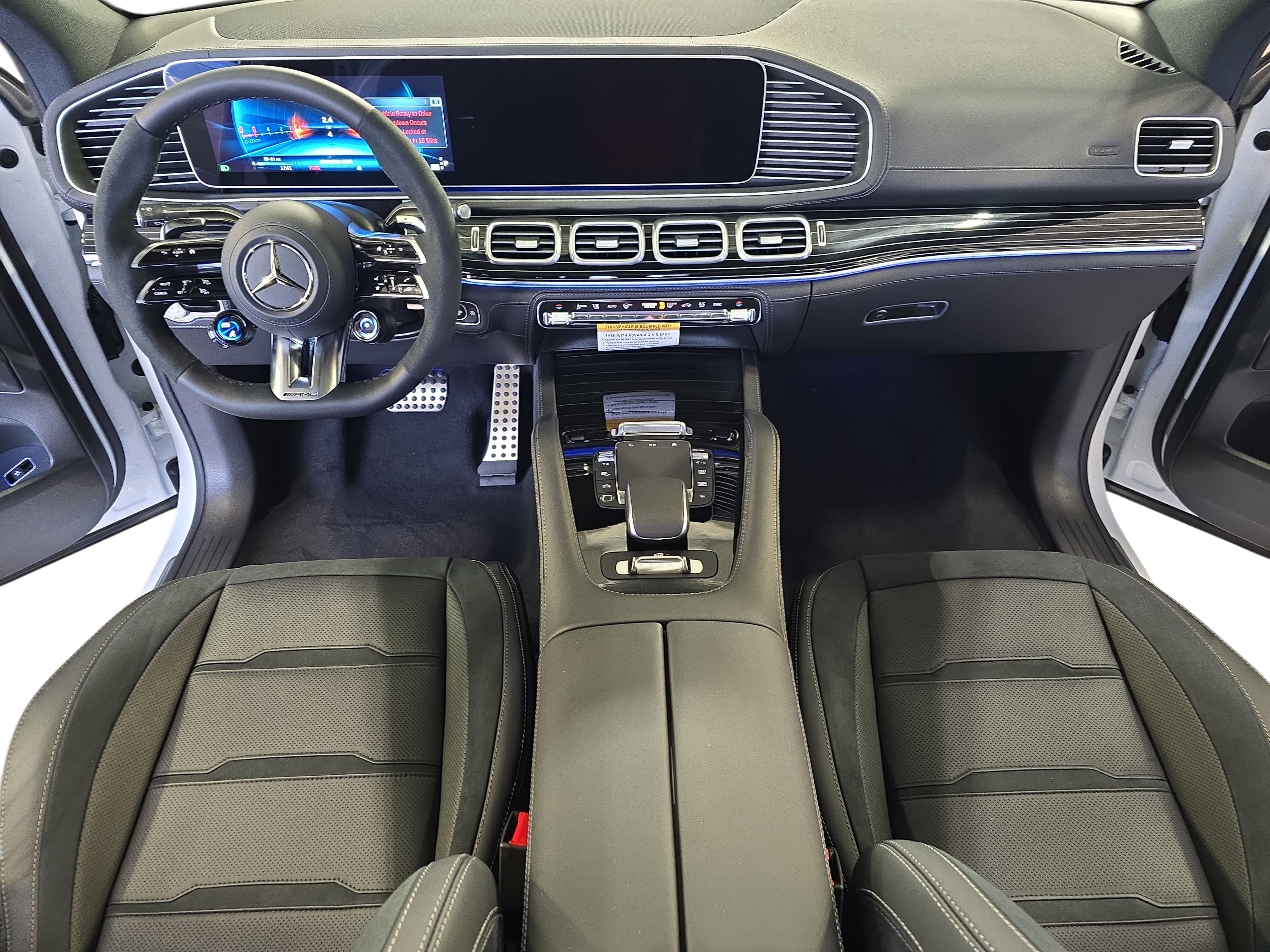 New 2026 MANUFAKTUR Moonlight White Metallic Mercedes-Benz AMG® GLE 53 4MATIC+ Coupe image 9