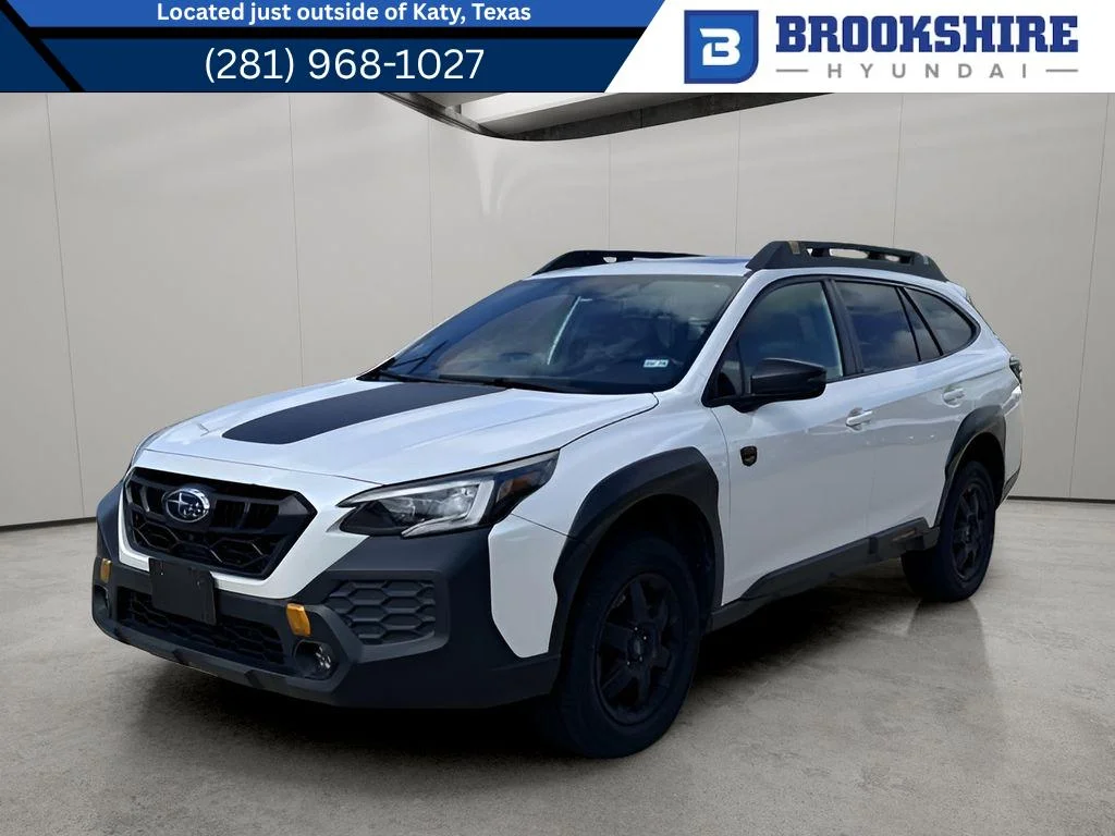 Used 2024 Crystal White Pearl Subaru Wilderness image 1