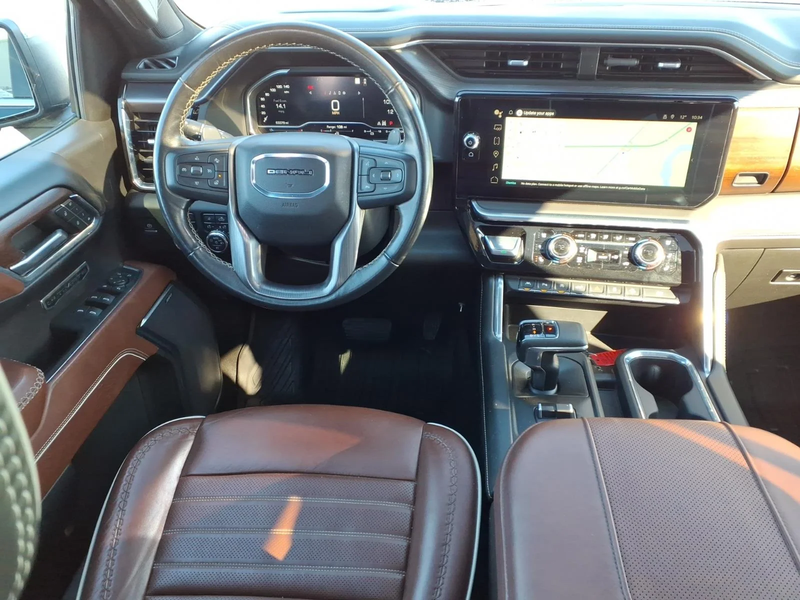 Used 2023 Pacific Blue Metallic GMC Denali Ultimate image 3