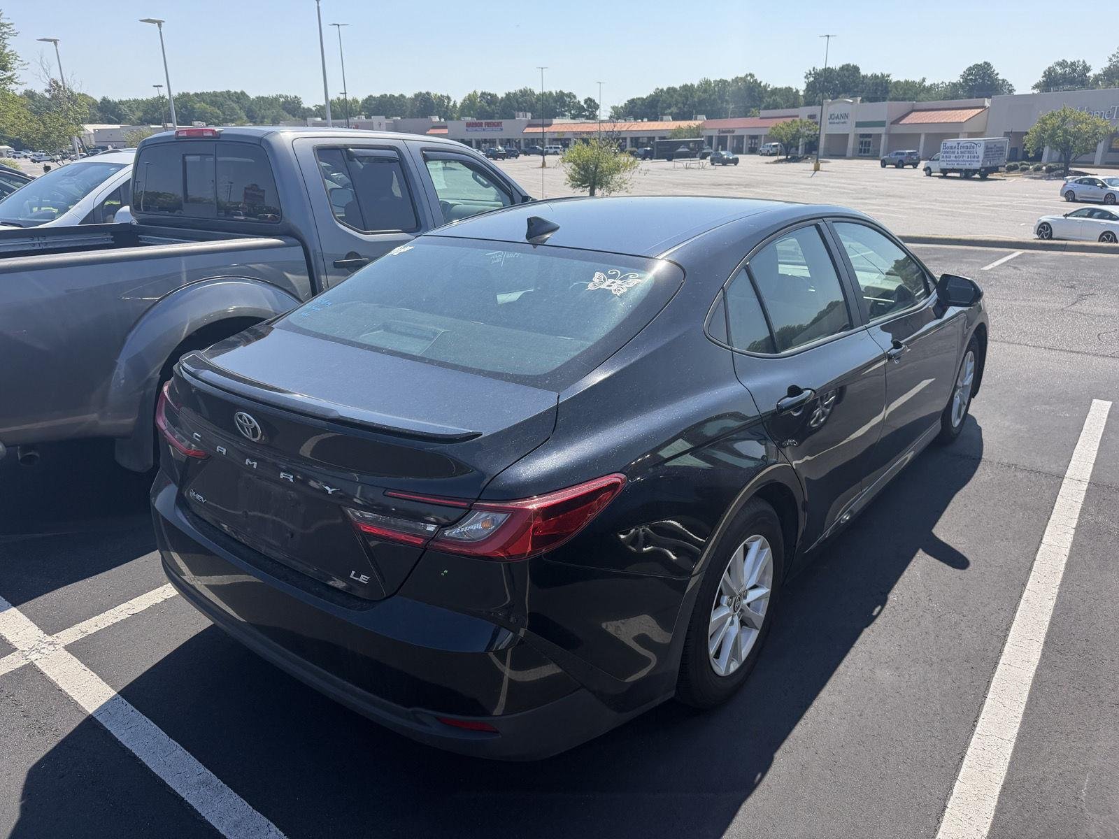 Used 2025 Midnight Black Metallic Toyota LE image 18