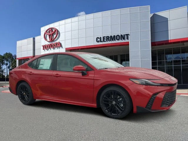 New 2026 Supersonic Red Toyota SE image 1
