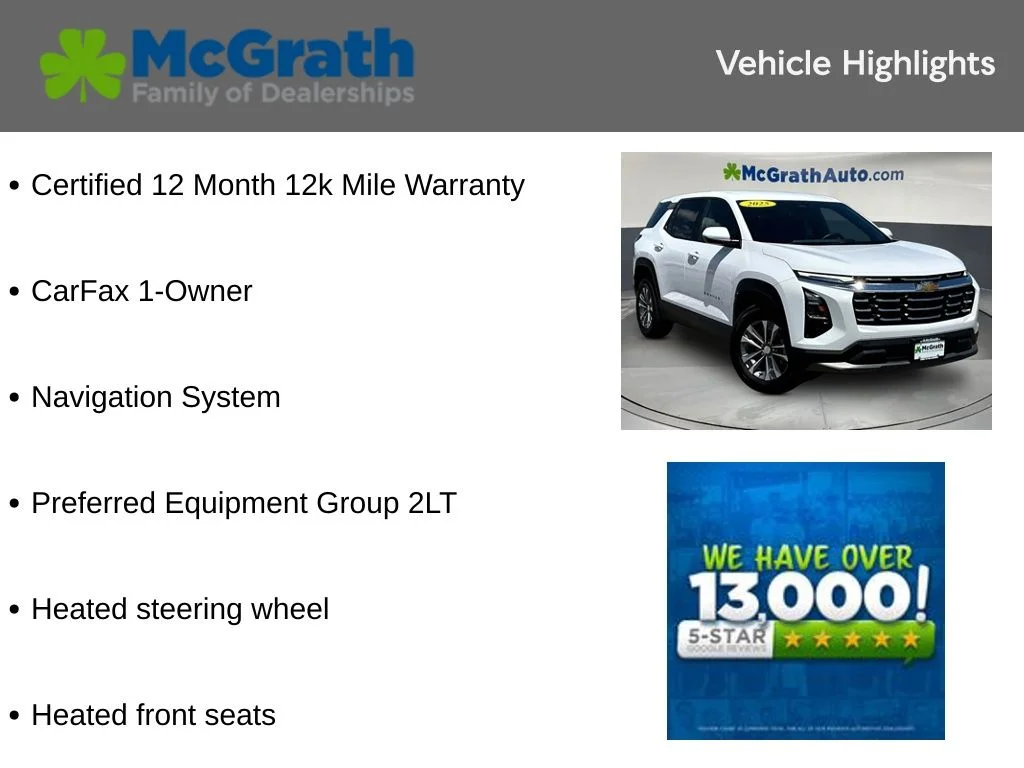 Used 2025 White Chevrolet LT image 6
