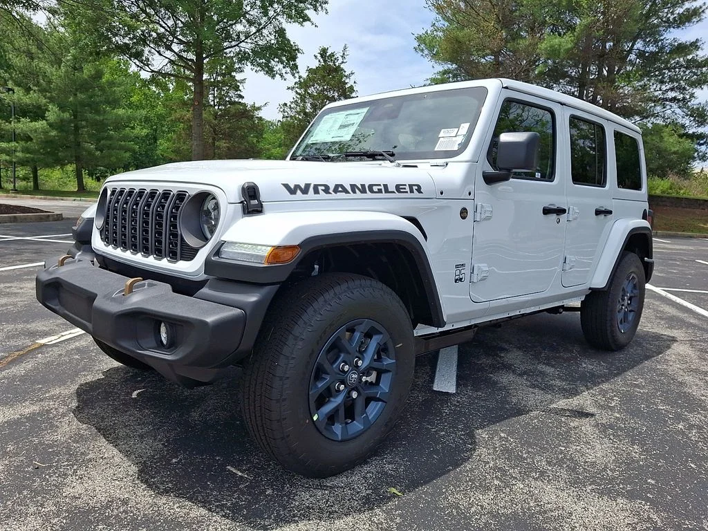 New 2026 Bright White Clear-Coat Exterior Paint Jeep 85th Anniversary Edition image 2