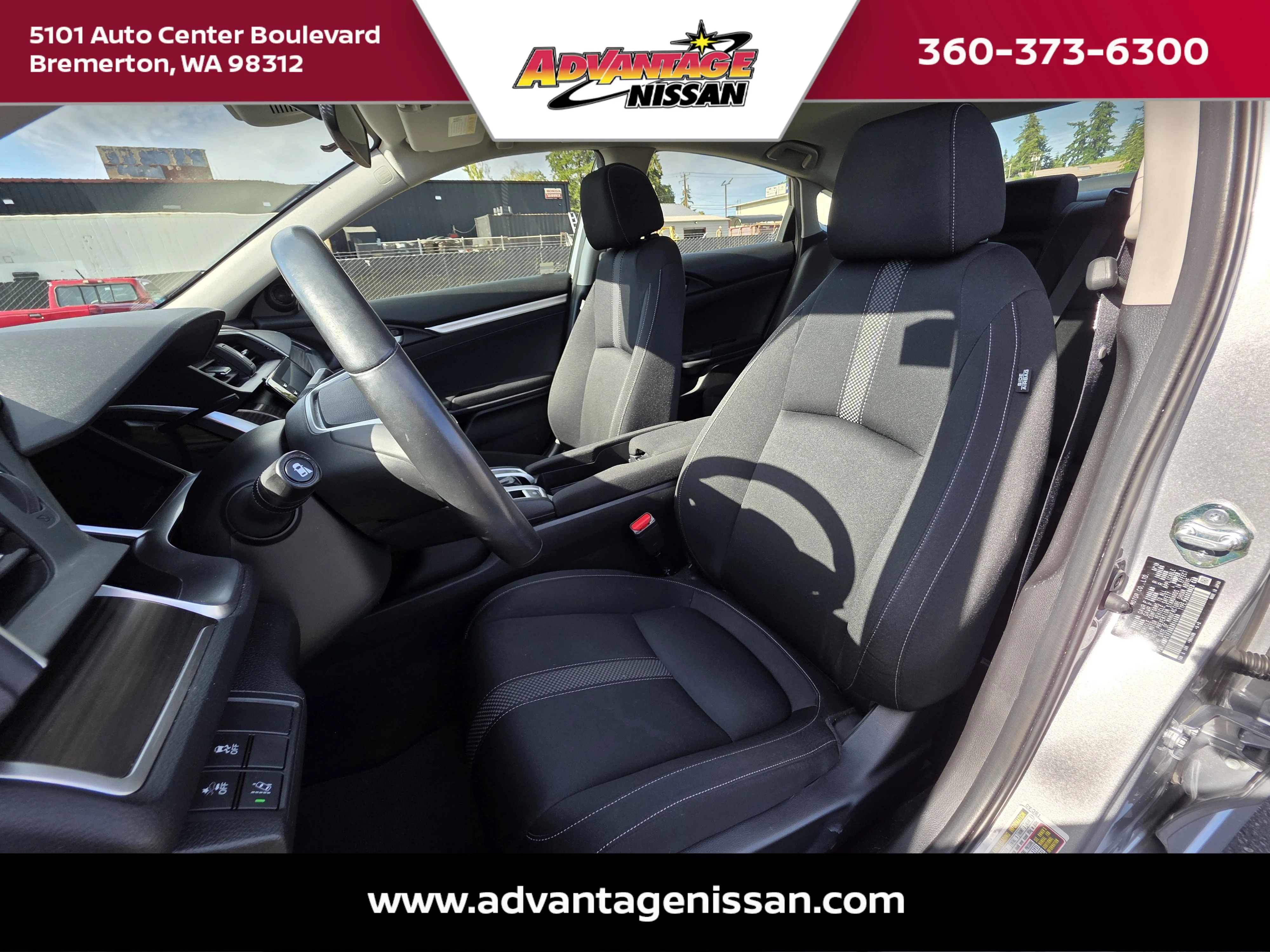 Used 2019 Silver Honda EX image 10