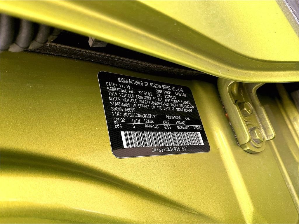 Used 2020 Green Nissan SV image 9