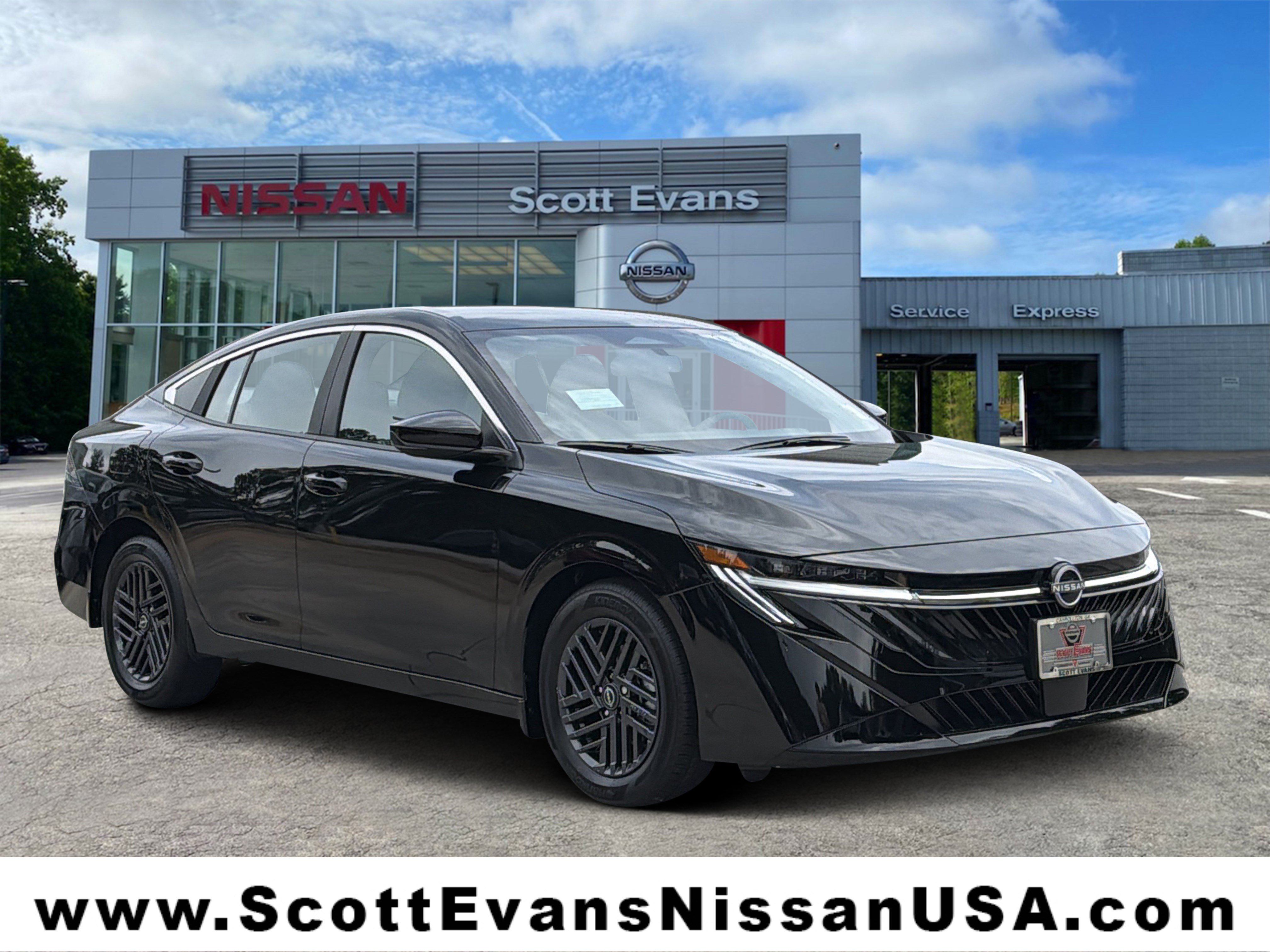 New 2026 Super Black Nissan SV image 1