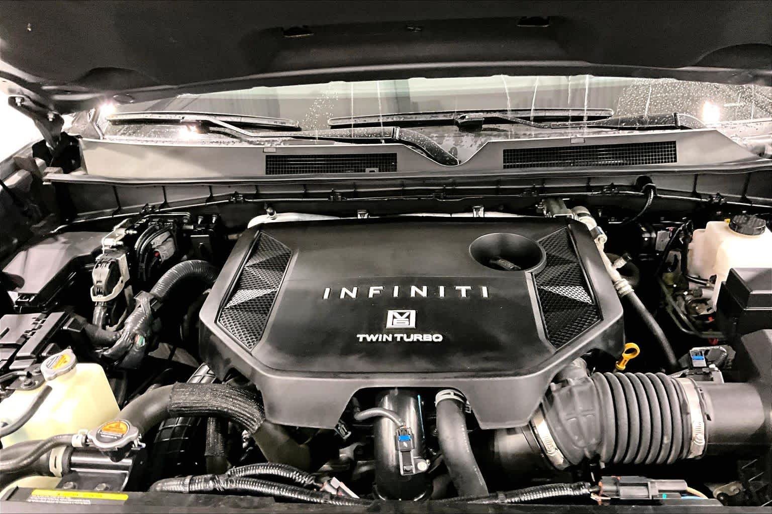 Used 2025 Dynamic Metal/Black Obsidian INFINITI AUTOGRAPH image 27