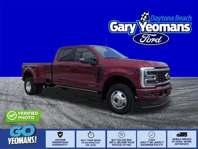 New 2026 Ruby Red Metallic Tinted Clearcoat Ford F-350® Platinum® image 1