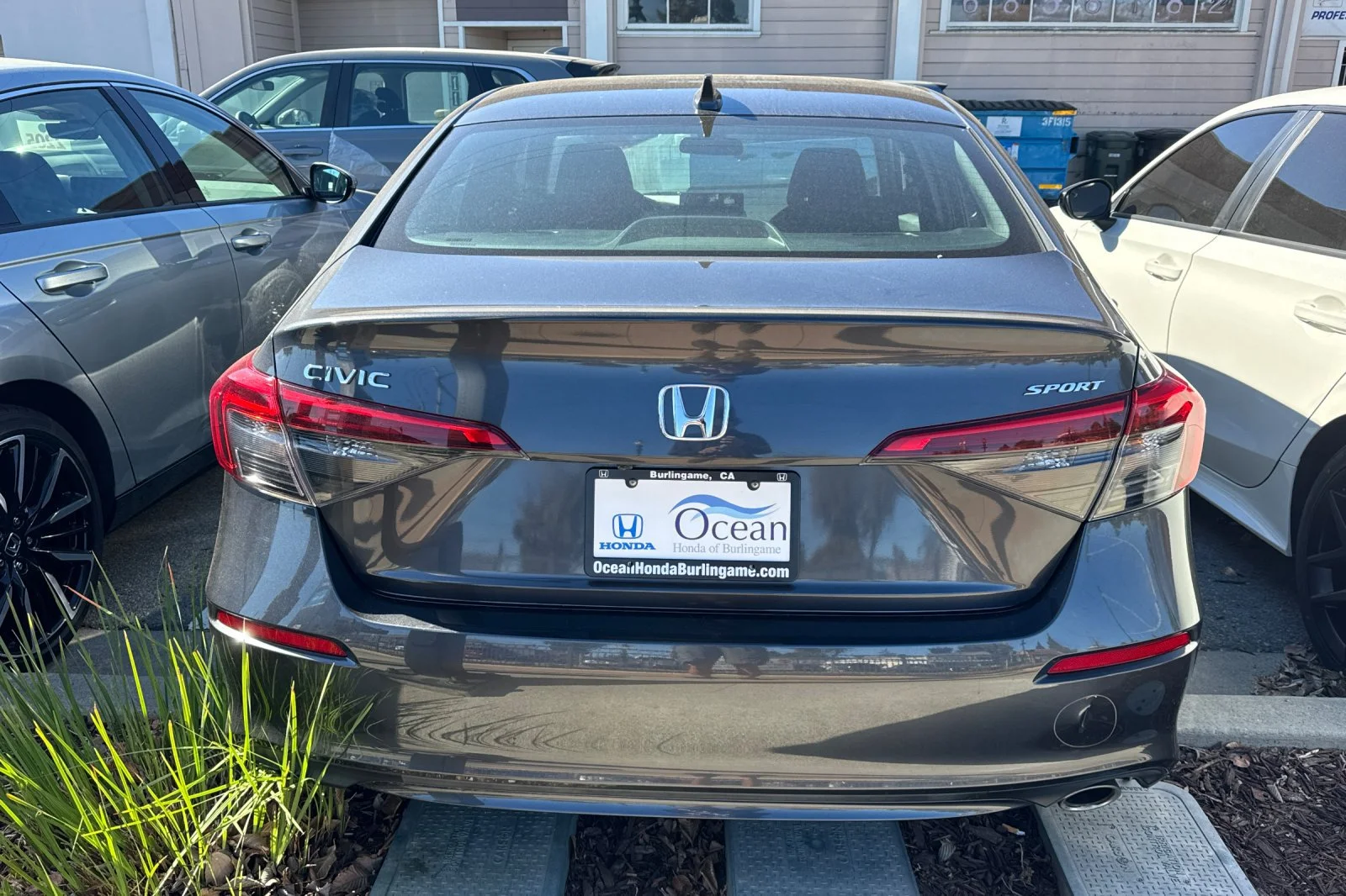Certified Used 2022 Meteorite Gray Metallic Honda Sport image 6