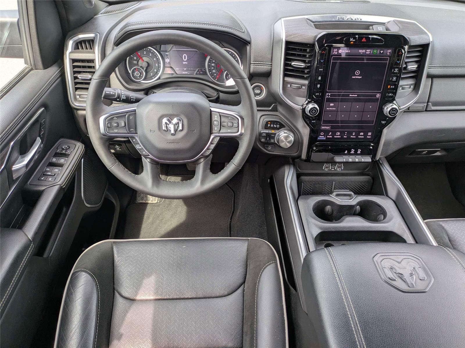 Used 2025 Diamond Black Crystal Pearlcoat Ram Laramie image 18