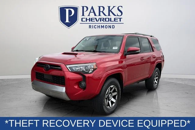 Used 2021 Red Toyota TRD Off-Road Premium image 3