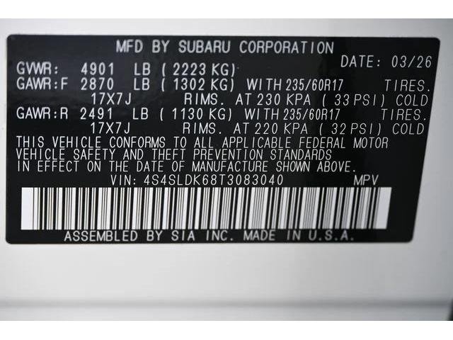 New 2026 White Subaru Wilderness image 53