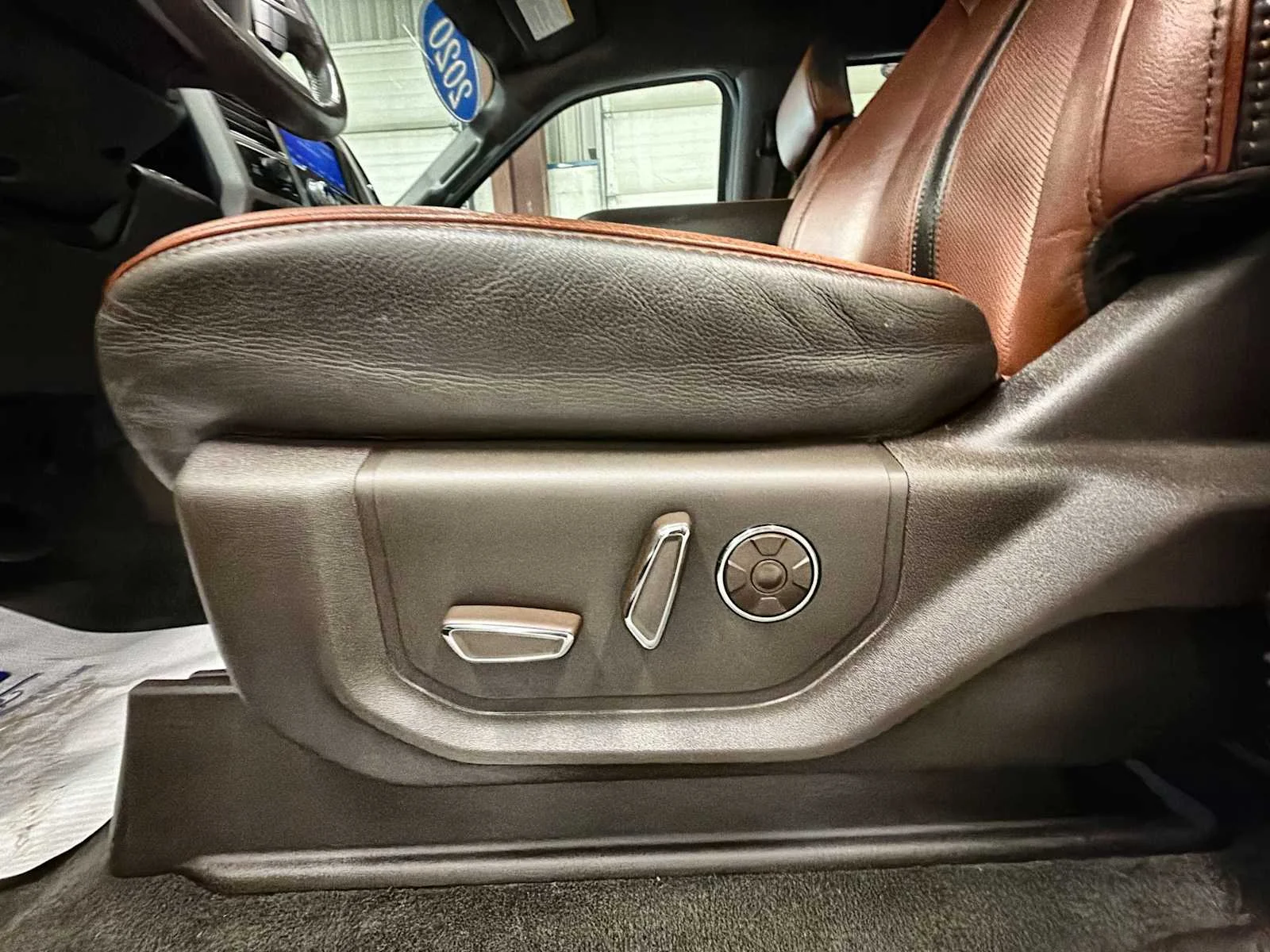 Used 2020 Blue Jeans/Stone Gray Ford King Ranch image 14