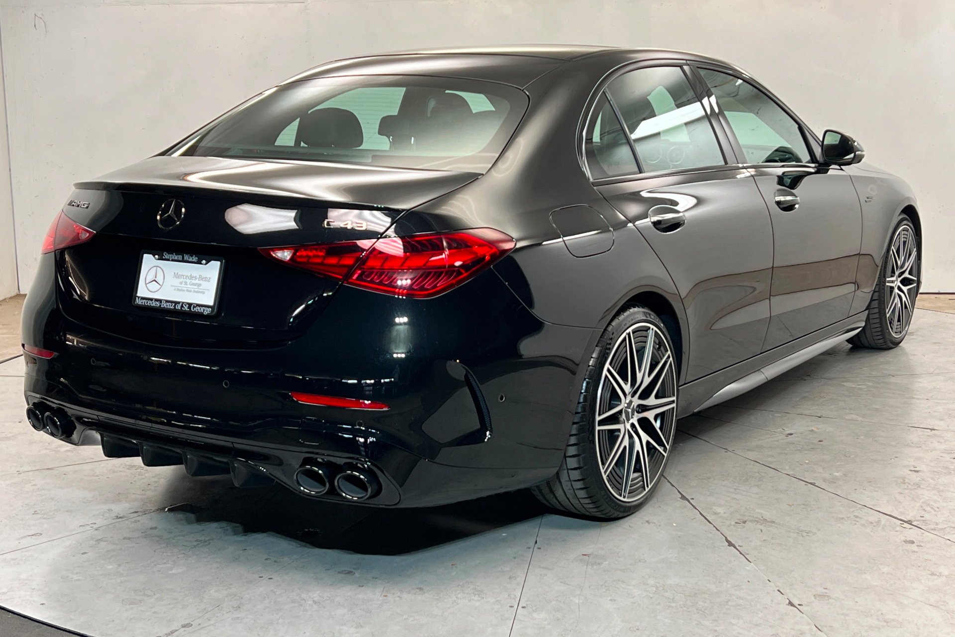 New 2026 Obsidian Black Metallic Mercedes-Benz AMG® C 43 4MATIC® AWD Sedan image 30