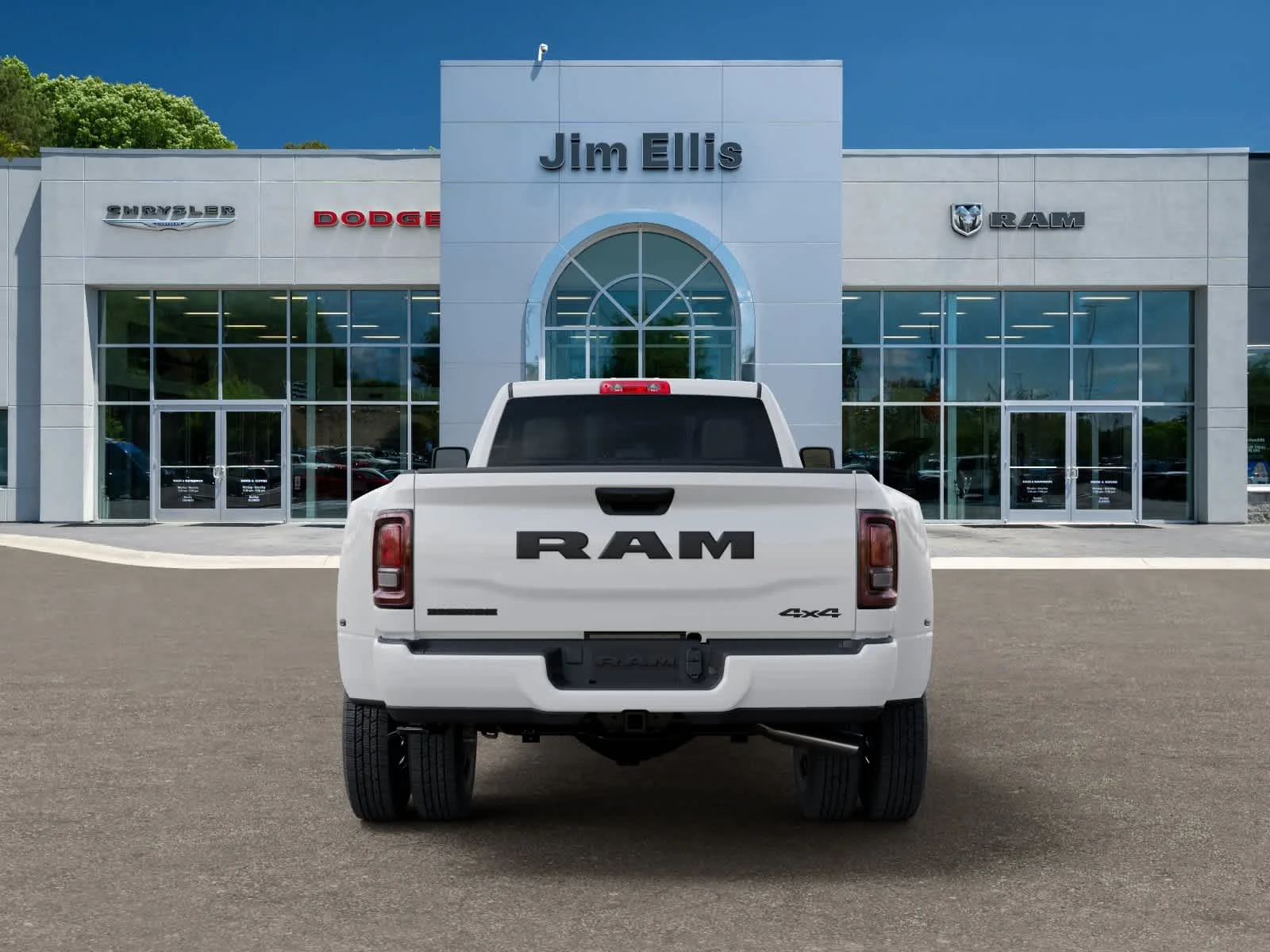 New 2026 Bright White Clearcoat RAM Big Horn image 7